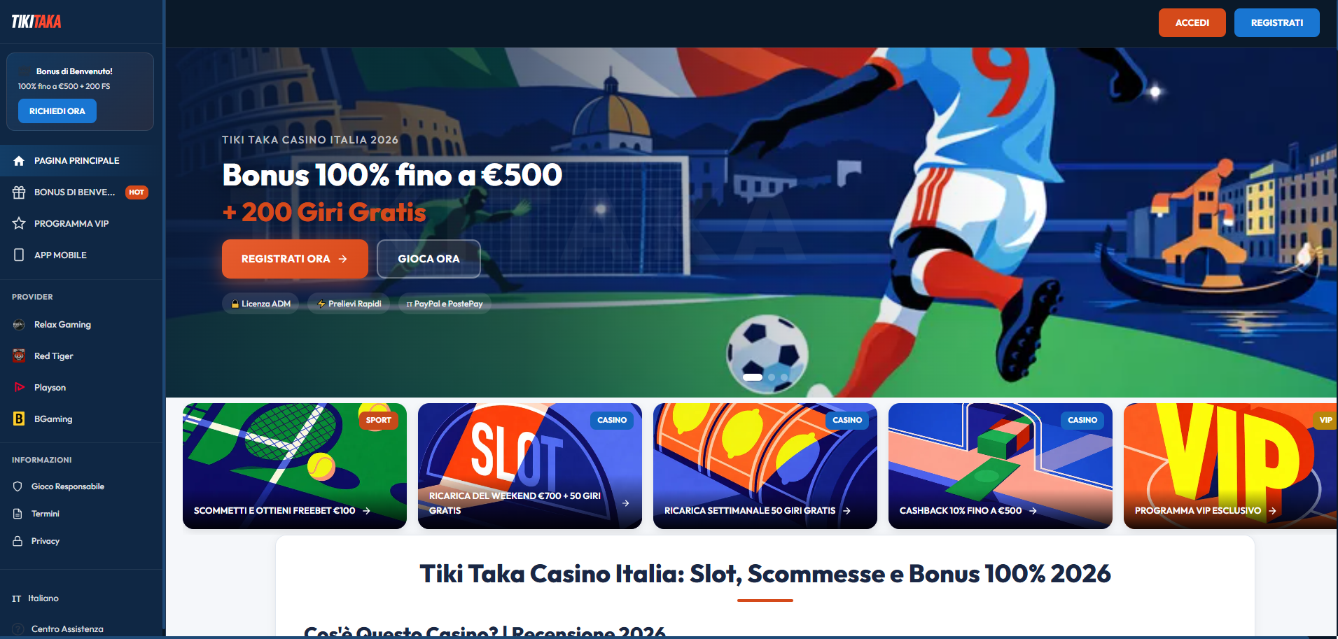 Tikitaka  casino