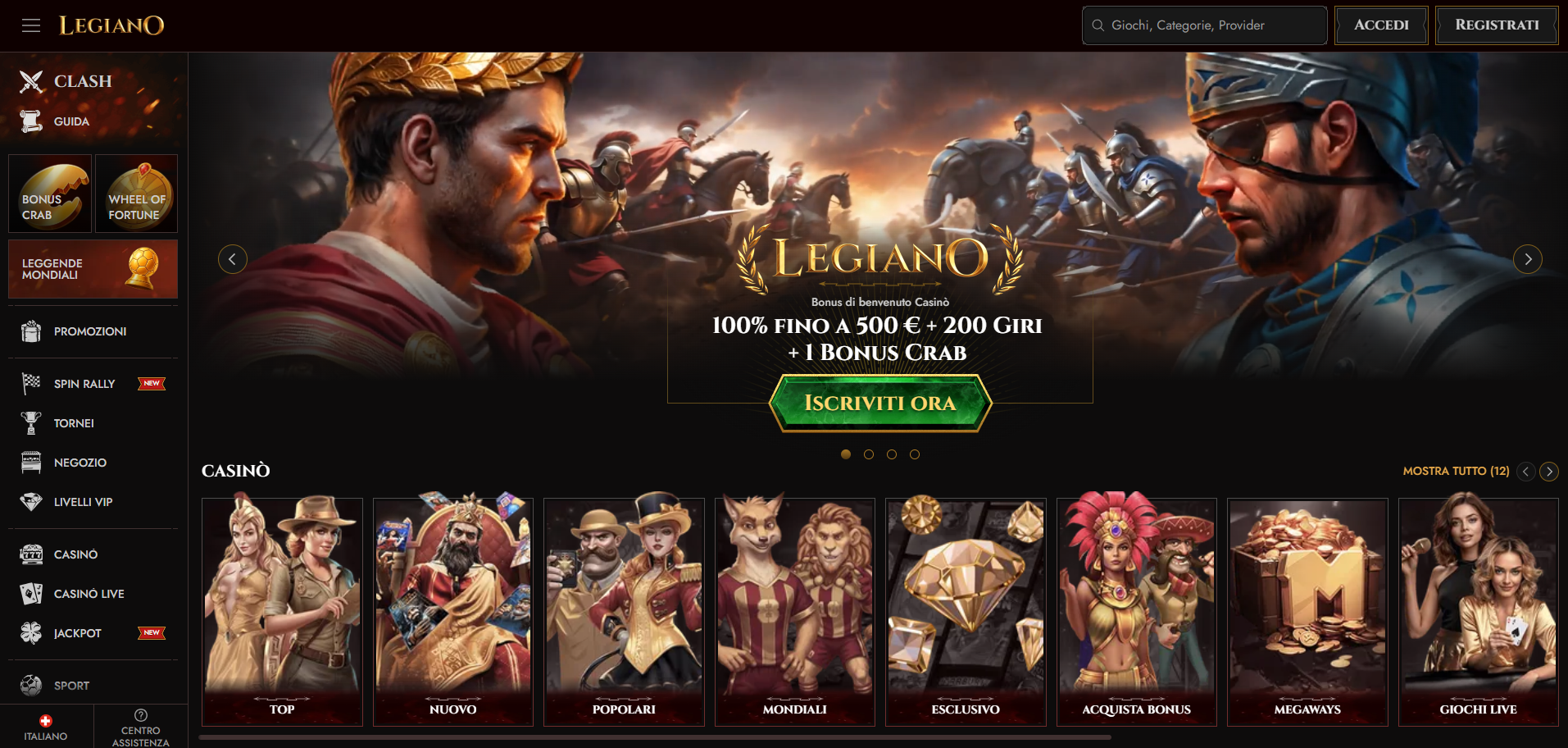 Legiano casino